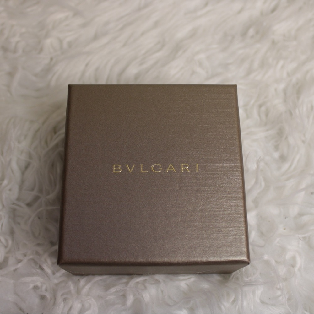 Small Bvlgari Brown Earring Box